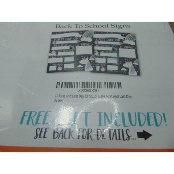 Hadley Designs Double Sided School Signs - 3 Variations/10 ea First Day/Last Day - Picture 3 of 5